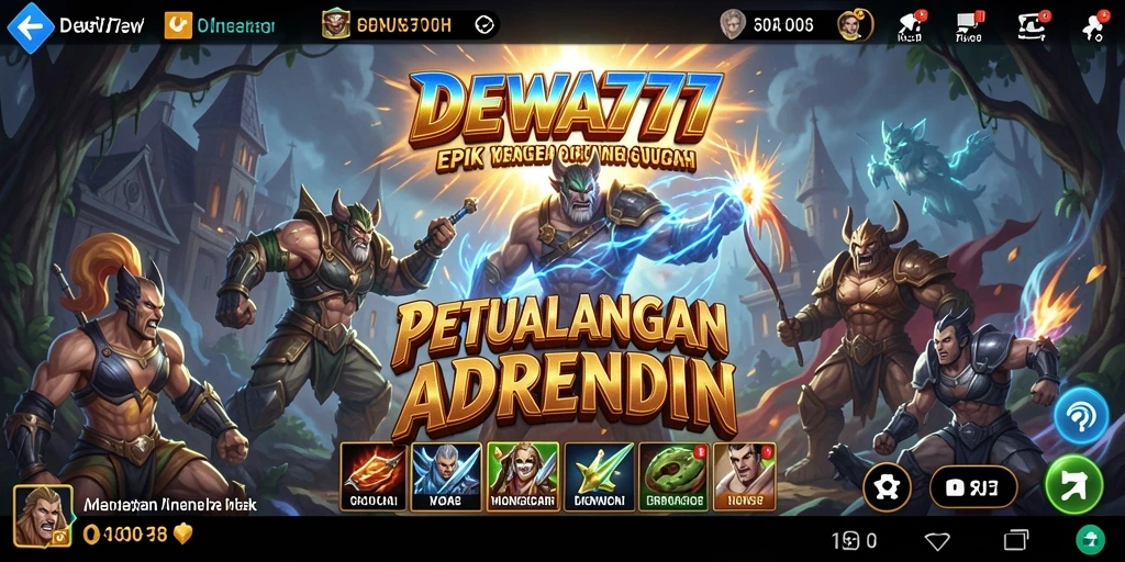 Tangkapan layar dari gameplay DEWA777 yang mengasyikkan dan penuh petualangan.