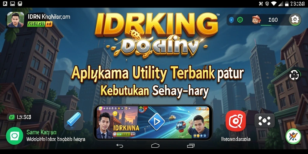 Tampilan antarmuka IDRKING yang intuitif dan user-friendly.